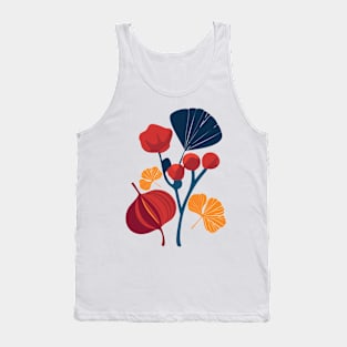 vintage physalis and leaves Tank Top